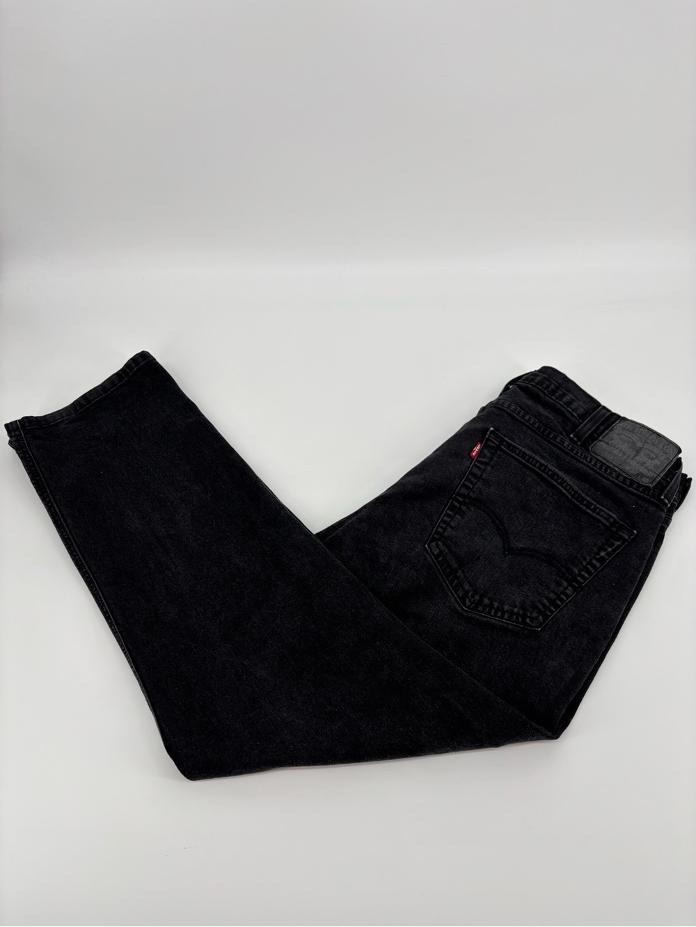 Levi's 541 Athletic Taper Jeans Men's 38x30 Black Stretch Denim Pants 38 x 30